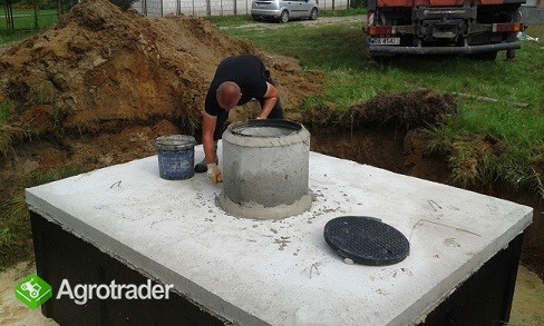 zbiorniki na szambo 8m3 betonowe szamba Atest Aprobata ITB  - zdjęcie 1