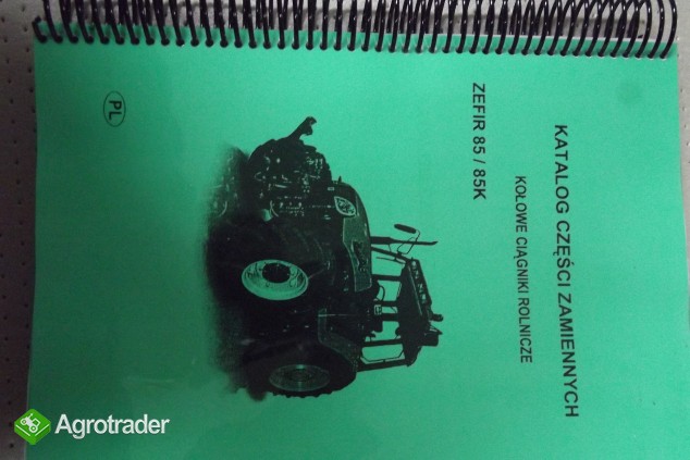 Katalog cześci zamiennych ciągnika PRONAR ZEFIR 85/85K