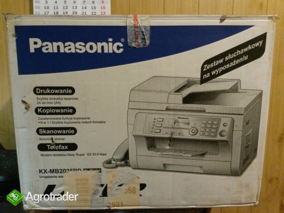 Panasonic KX-MB2025DP urządzenie wielofunkcyjne,drukarka laserowa, FAX - zdjęcie 6