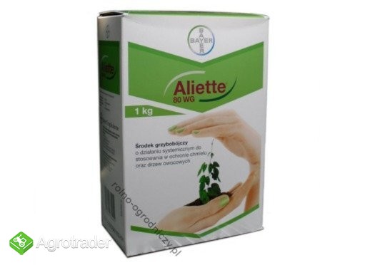 Aliette 80 WG - środek grzybobójczy do chmielu