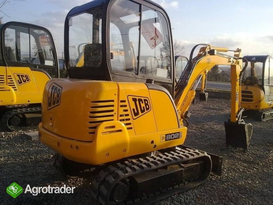 Okazja *** minikoparka JCB 802 Super 2004-2006r. - zdjęcie 1