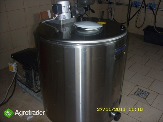 zbiornik na mleko chłodnia