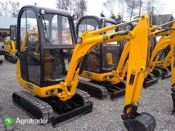 JCB 8018 2007 rok 1,6t - rozsuwane gąsienice - zdjęcie 1