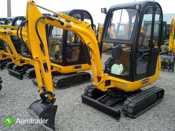 Koparka JCB 801.8 - 2008 rok - 1,6 tony - zdjęcie 3