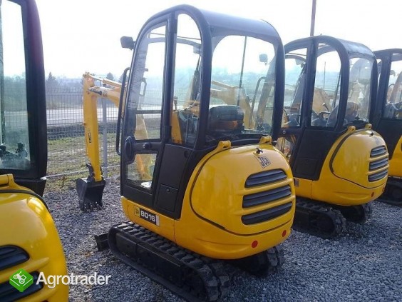 JCB 8016 - rocznik: 2006 - minikoparka - zdjęcie 2