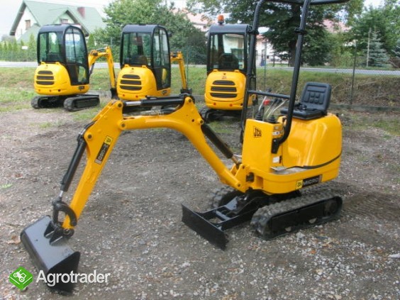 Minikoparka JCB Micro 8008 z 2012 roku - sprzedam - zdjęcie 6