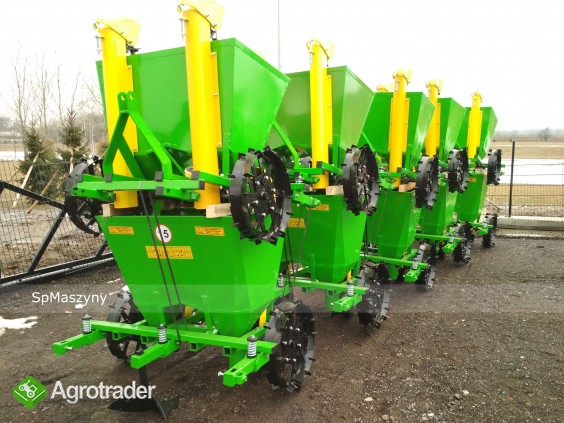 PRODUCENT Sadzarka do ziemniaków dwurzędowa Metalowe koszyki TRANSPORT - zdjęcie 1