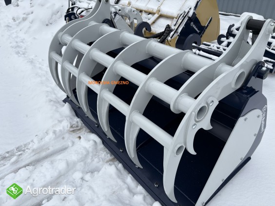 HIT Łyżka z dociskiem łyżkokrokodyl szufla GOLIAT FK MACHINERY 1116kg  - zdjęcie 4