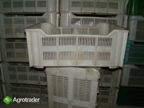 sprzedam skrzynki białe plastikowe